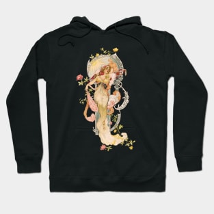 Art Nouveau Lady Hoodie